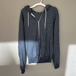 American Apparel blue heathered hoodie